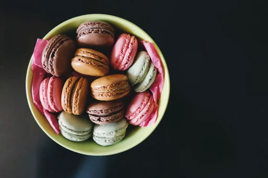 Macarons surtidos, foto 1 de 4